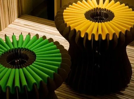 EcoNotas.com: Mesa y Banco de Cartón Corrugado Reciclado, Muebles ...