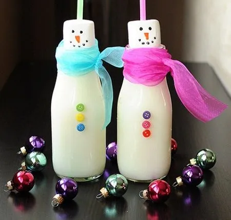EcoNotas.com: Muñecos de Nieve con Botellas Descartables, Ideas ...