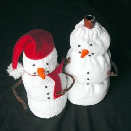 EcoNotas.com: Muñecos de Nieve con Botellas Descartables, Ideas ...