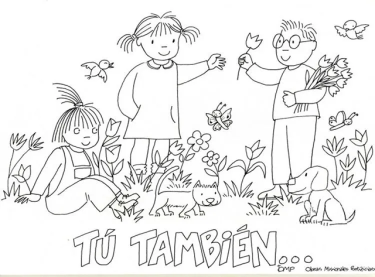 Ecosistema acuático para colorear - Imagui