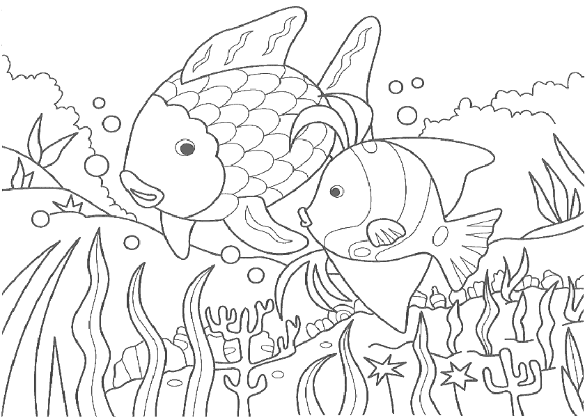 ecosistema acuatico Colouring Pages