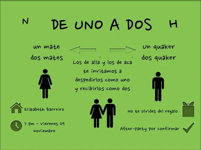despedida de solteros | Ecuatoriana en construcción