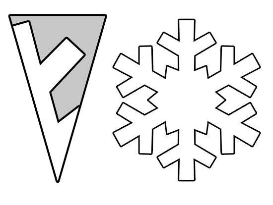 Ed. Plastica y Visual: COPOS DE NIEVE