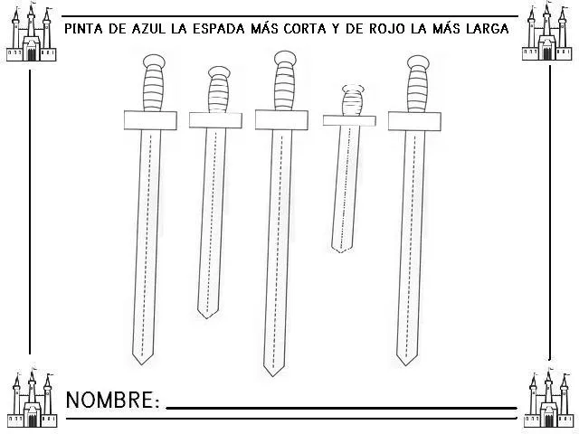 EDAD MEDIA Y CASTILLOS | Clases de 4 AÑOS de Educación Infantil ...