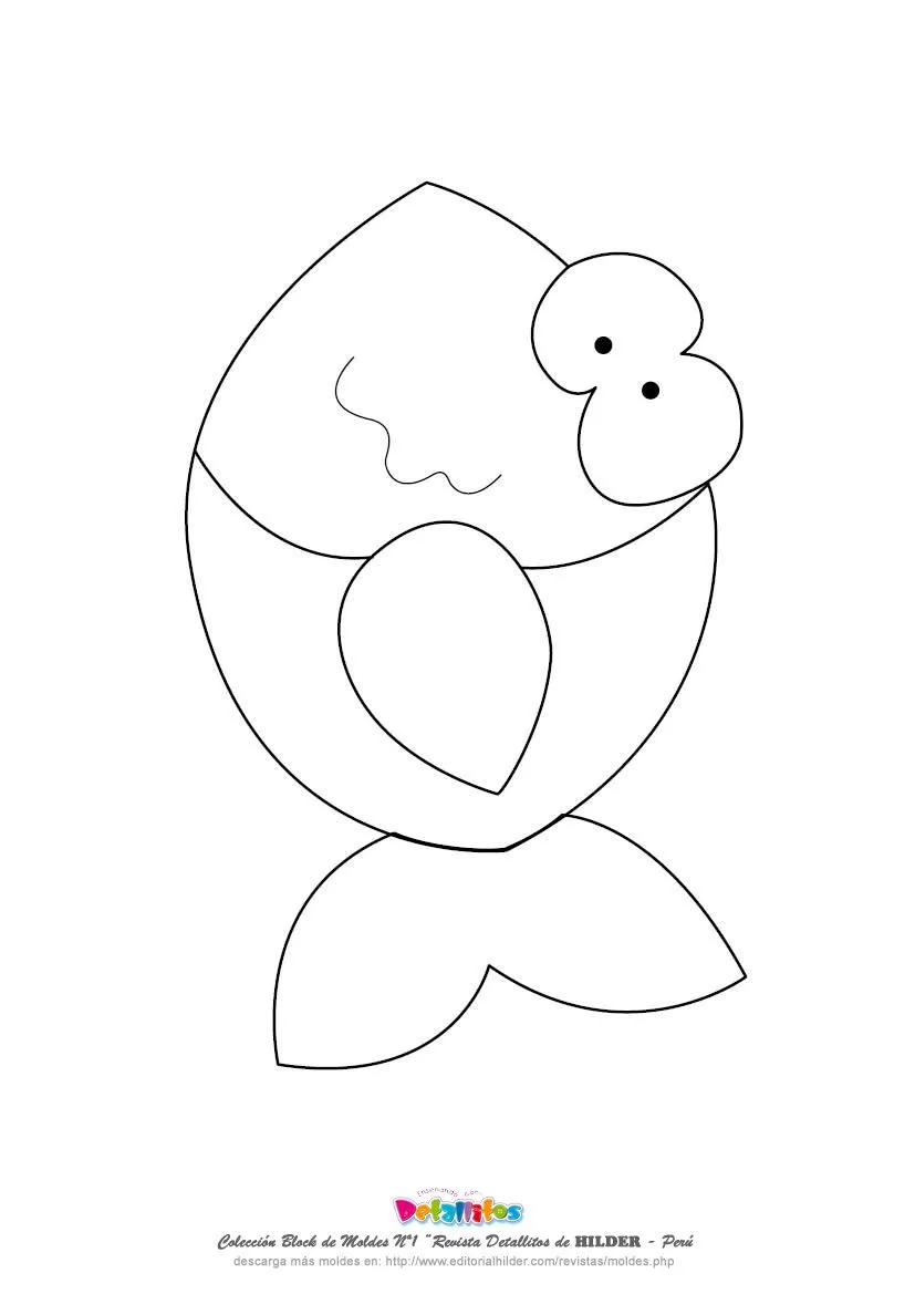 Ediciones Fiomat - Detallitos: Moldes de Animales para fomy o ...