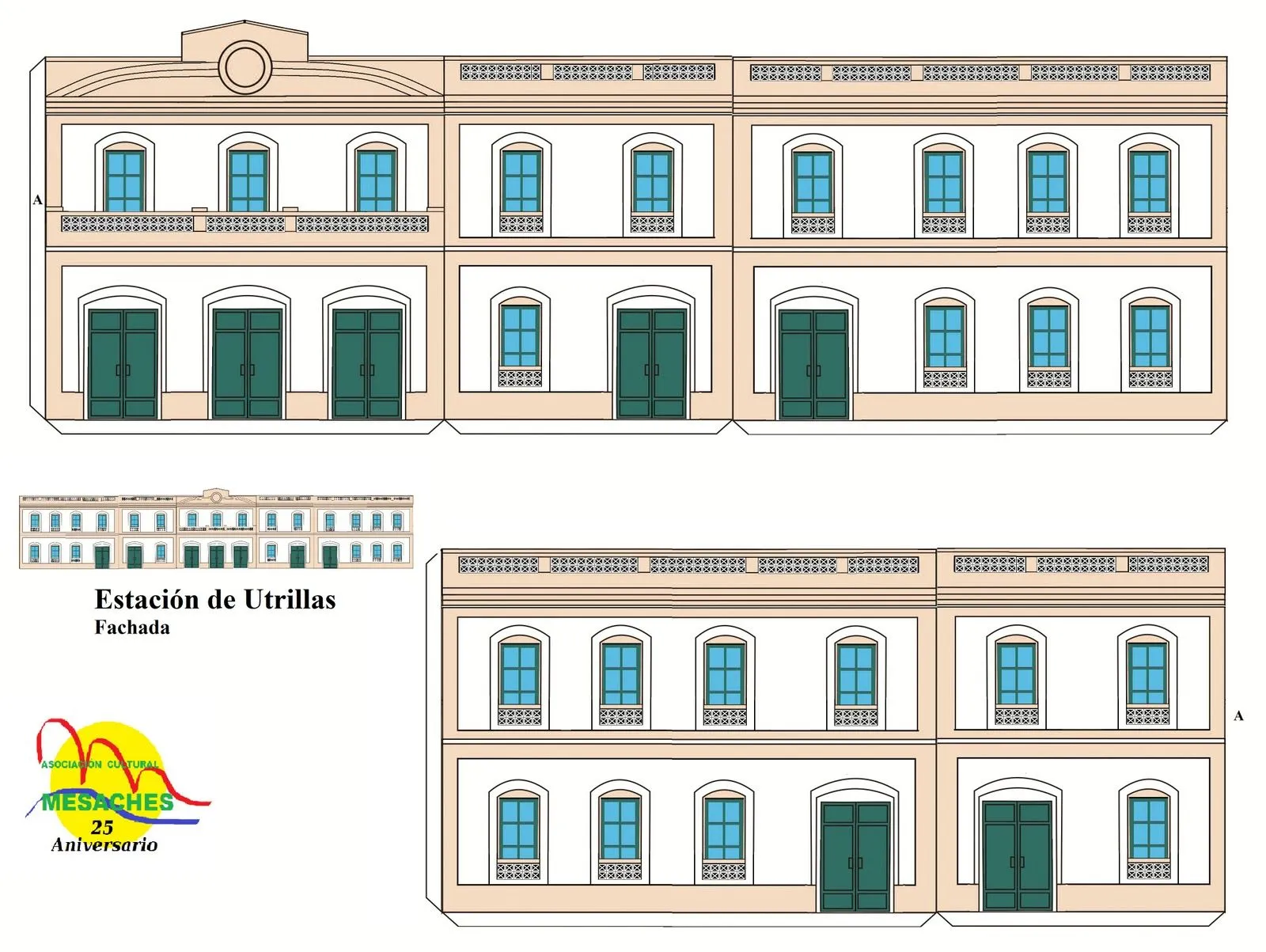 Edificios para maquetas recortables - Imagui