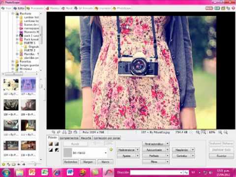 Edita fotos en PHOTOSCAPE HD - YouTube