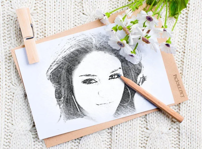 Como Editar mis Fotos: Fotomontaje de Dibujo a Lapiz Como Editar mis Fotos: Fotomontaje de Dibujo a Lapiz