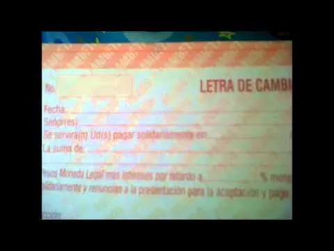 como editar una letra de cambio (tutorial) - YouTube