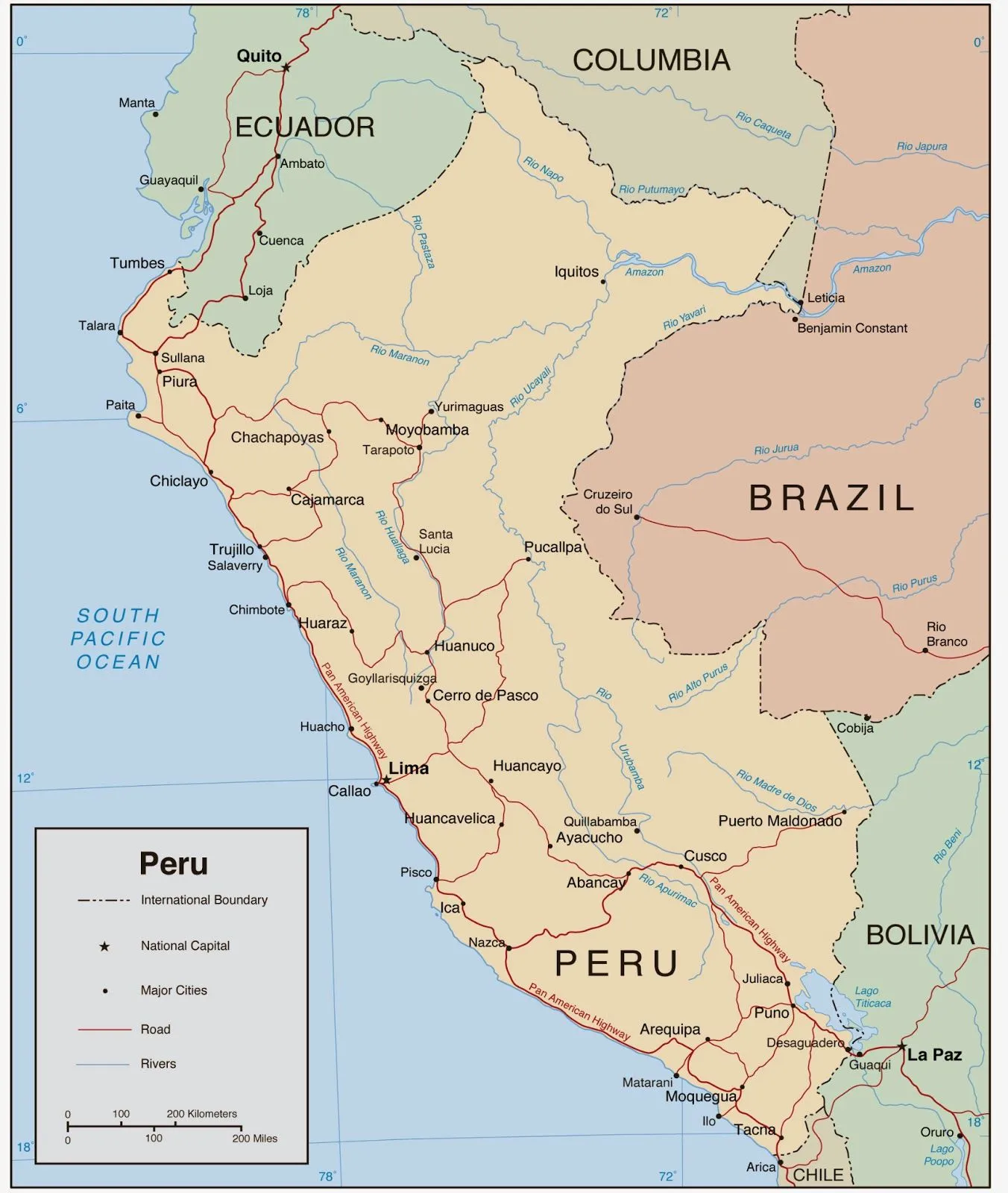 Editor audiovisuals el templat: Mapas Peru vectorizados