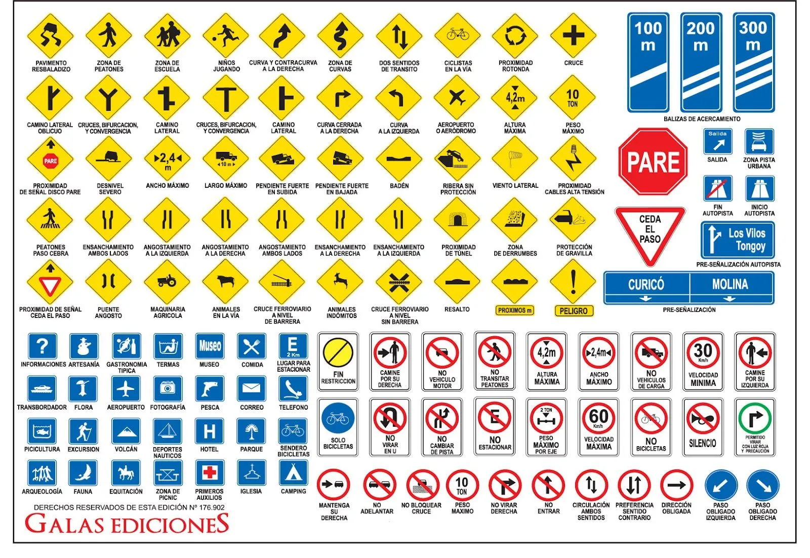 Galas Ediciones: LAS SEÑALES DE PREVENCIÓN DEL TRÁNSITO Galas Ediciones: LAS SEÑALES DE PREVENCIÓN DEL TRÁNSITO