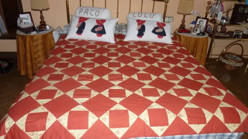 Edredones cama matrimonio Patchwork | Creaciones mami Lulu