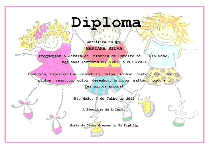 Educ@ naWeb ....Pré-Escolar: Festa e Ofertas para os Finalistas Educ@ naWeb ....Pré-Escolar: Festa e Ofertas para os Finalistas