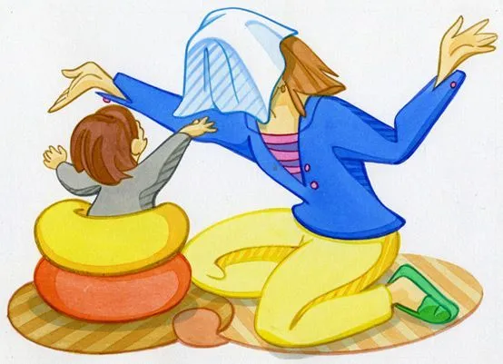 Dibujos animados de bebés jugando - Imagui