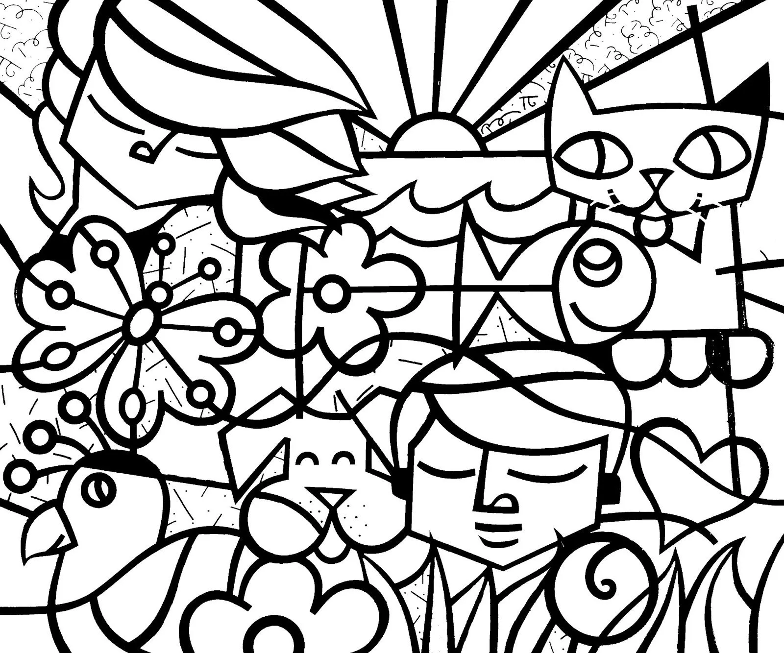 EDUCAÇÃO AMBIENTAL: Inspire-se... com Romero Britto! EDUCAÇÃO AMBIENTAL: Inspire-se... com Romero Britto!