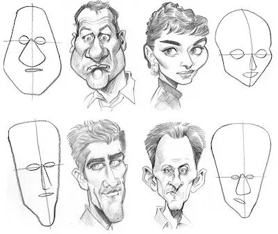 Educació Plàstica i Visual 1r ESO: caricaturas Educació Plàstica i Visual 1r ESO: caricaturas