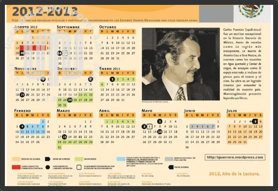 Calendario escolar de la sep - Imagui