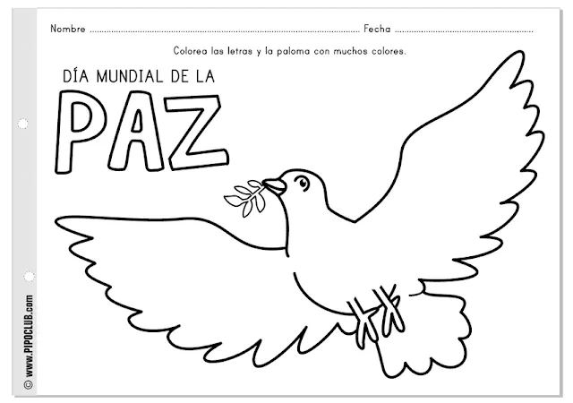 Dia internacional dela paz para colorear - Imagui Dia internacional dela paz para colorear - Imagui