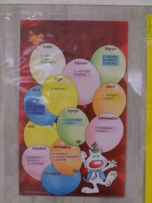 Educación Infantil 1ºA Guadalupe: noviembre 2009 Educación Infantil 1ºA Guadalupe: noviembre 2009