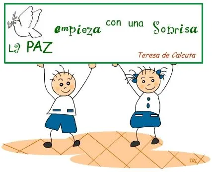 EDUCACIÓN INFANTIL EN EL COLEGIO: CARTELES PARA EL DÍA DE LA PAZ