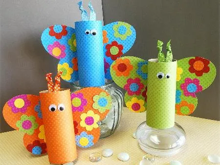 EDUCACIÓN PARVULARIA: MANUALIDADES CON MATERIAL RECICLADO