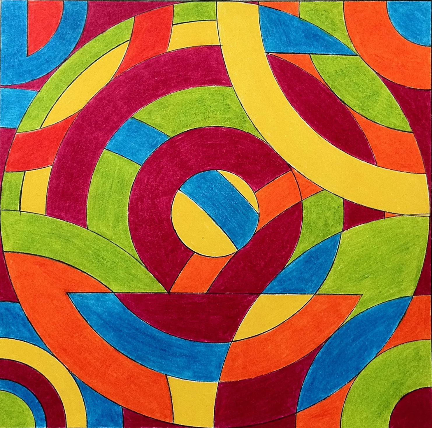 Educación Plástica y Visual: ABSTRACCIÓN a partir de FRANK STELLA Educación Plástica y Visual: ABSTRACCIÓN a partir de FRANK STELLA