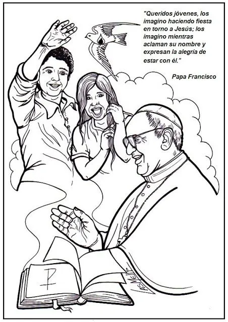 EDUCACIÓN RELIGIOSA: Dibujos para colorear: PAPA FRANCISCO EDUCACIÓN RELIGIOSA: Dibujos para colorear: PAPA FRANCISCO