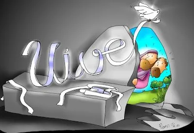 EDUCACIÓN RELIGIOSA: DIBUJOS DE FANO PARA PASCUA