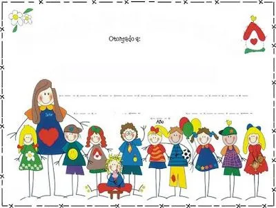 Siempre Educadora: Diseño de Diplomas V