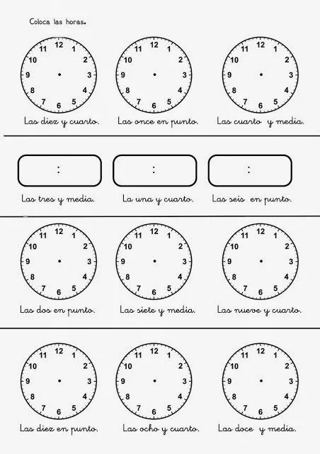 Educadora de Ilusiones": EL RELOJ