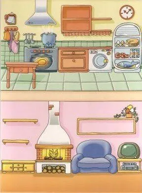 Siempre Educadora: Partes de la Casa: Cocina-