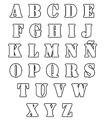 Siempre Educadora: Plantillas de Letras