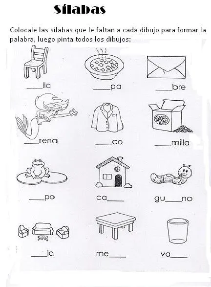 Educando con amor: ACTIVIDADES PARA LENGUA PRIMER GARDA Educando con amor: ACTIVIDADES PARA LENGUA PRIMER GARDA