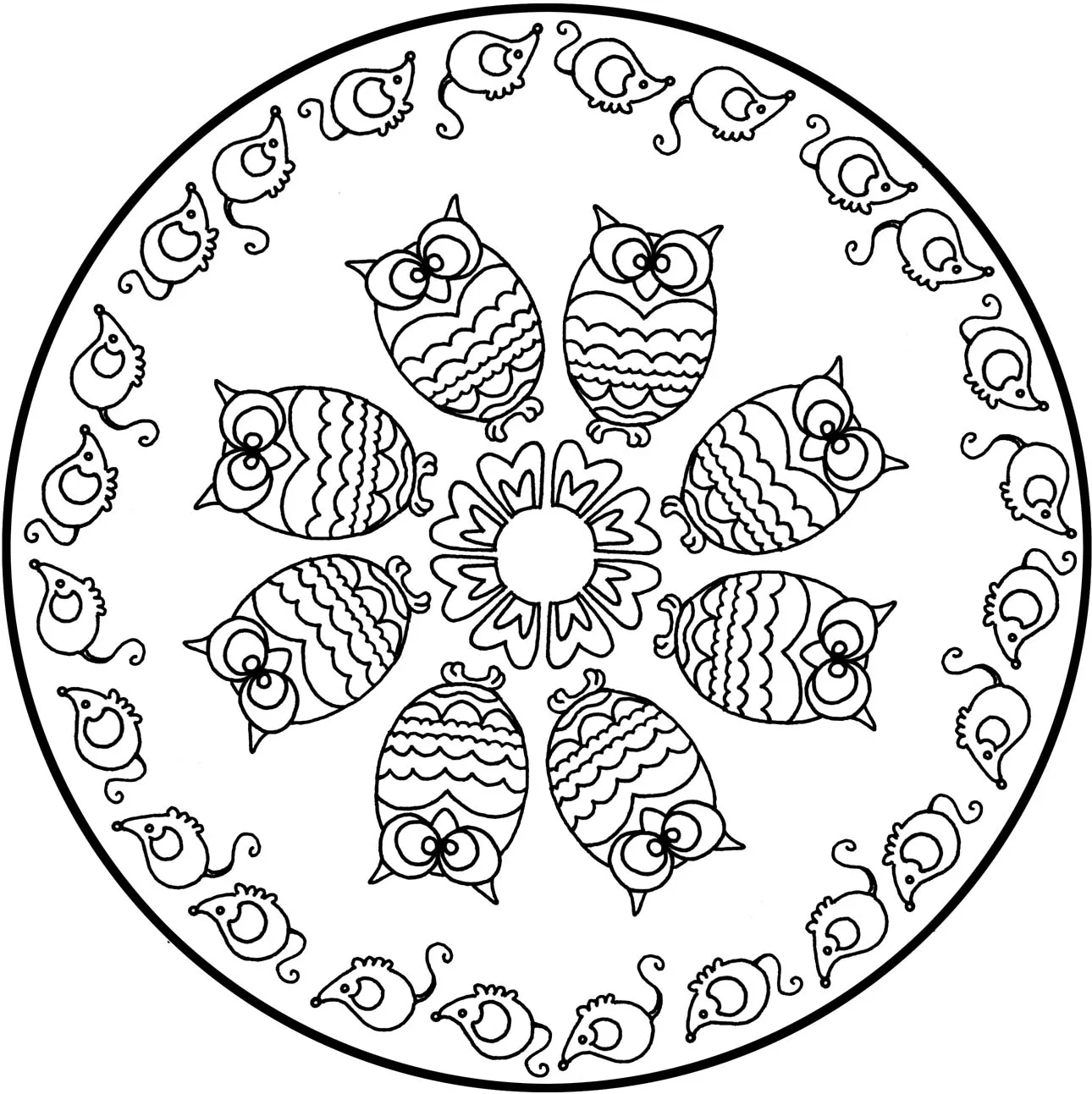 EDUCANDO CON LA TRIBU: MANDALAS DE ANIMALES EDUCANDO CON LA TRIBU: MANDALAS DE ANIMALES