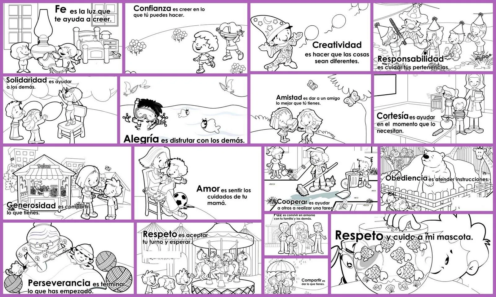 Educando en valores a través del dibujo | Samara Educación