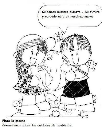 EDUCAR MEDIO AMBIENTE – DIBUJOS PARA COLOREAR EDUCAR MEDIO AMBIENTE – DIBUJOS PARA COLOREAR