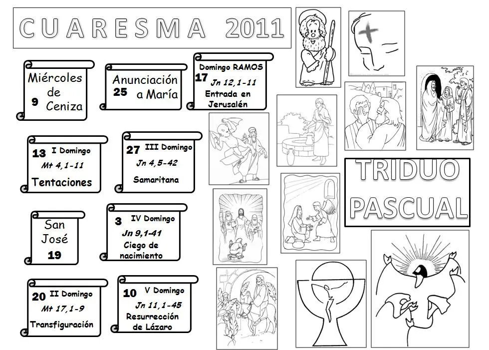 Educar con Jesús: Camino de la Cuaresma. Para elaborar. Educar con Jesús: Camino de la Cuaresma. Para elaborar.