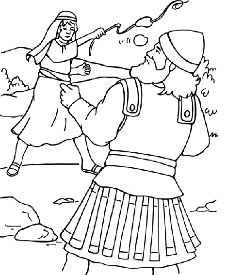 Educar con Jesús: David y Goliat (1Sam 17,1-52)