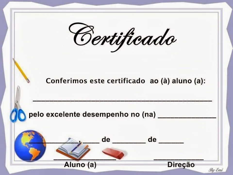 Educar X: Modelos de diploma infantil para imprimir Educar X: Modelos de diploma infantil para imprimir