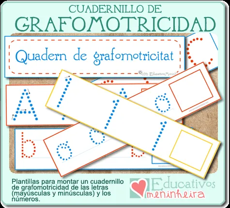 Educativos meninheira: tienda: Cuadernillo de grafomotricidad