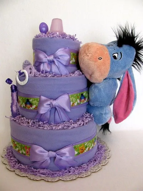 Eeyore Baby Diaper Cake | Flickr - Photo Sharing! Eeyore Baby Diaper Cake | Flickr - Photo Sharing!