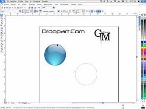 Efecto Cristal En Corel Draw - YouTube