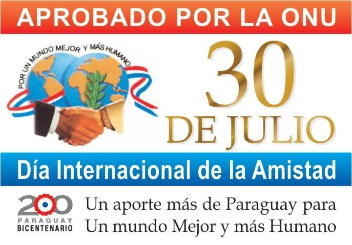 Efemérides Internacionales Mes Julio. Encuentos