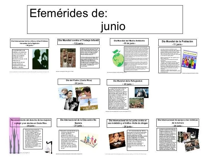Efemérides de junio slide