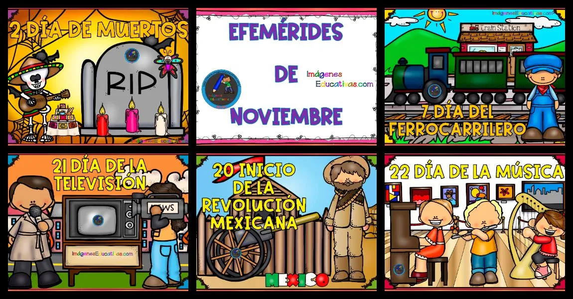 EFEMÉRIDES NOVIEMBRE 2020 – Imagenes Educativas EFEMÉRIDES NOVIEMBRE 2020 – Imagenes Educativas