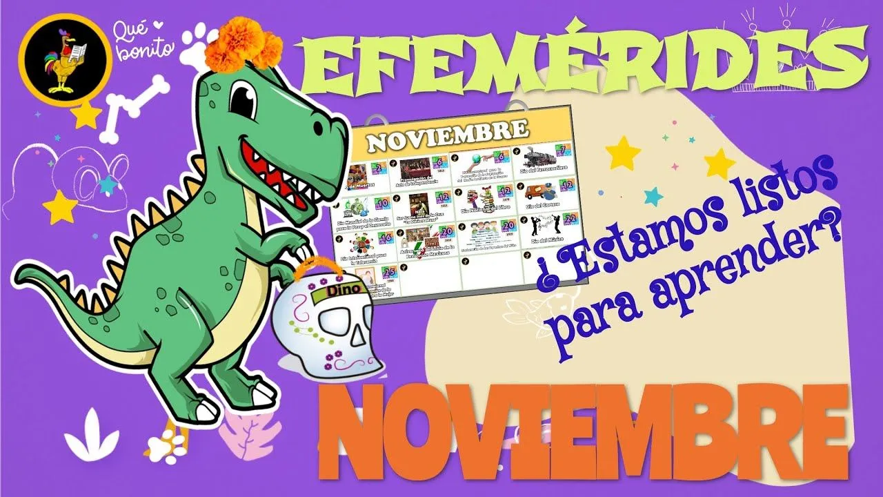 EFEMÉRIDES NOVIEMBRE - YouTube