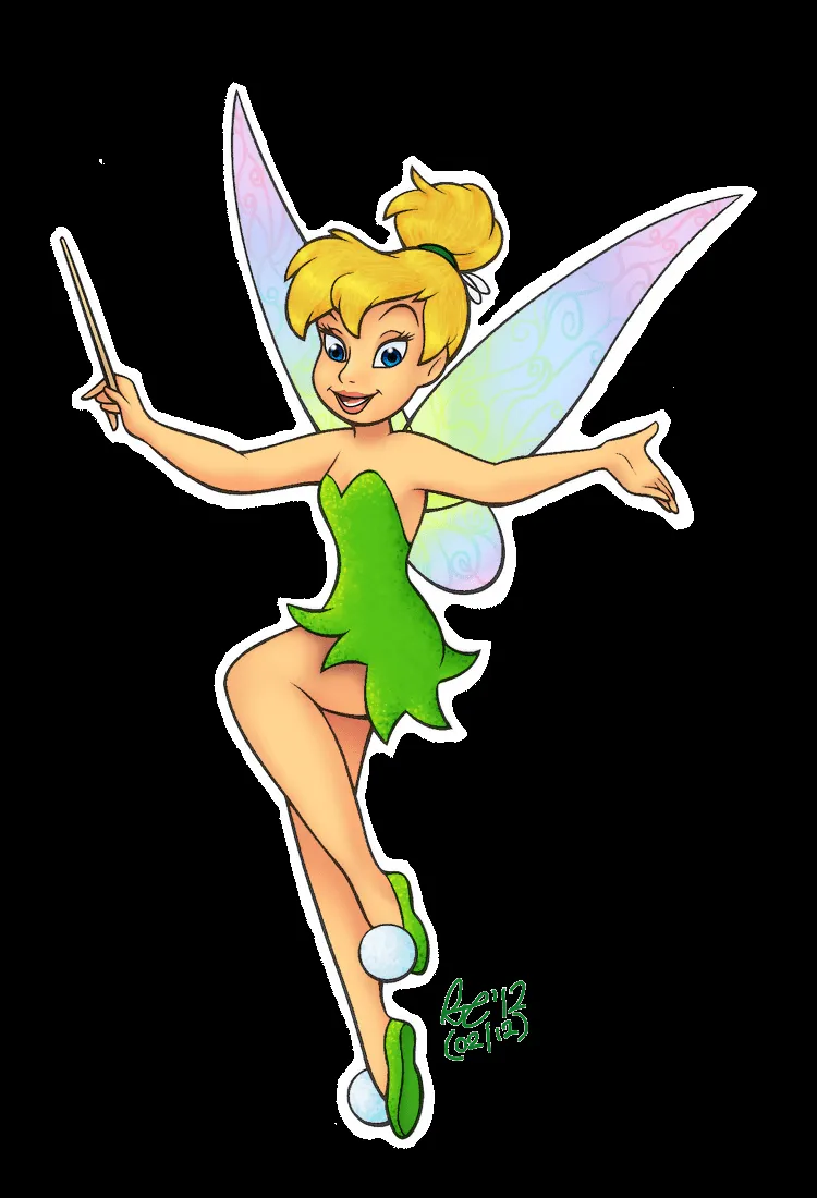 DeviantArt: More Like Tinkerbell Colour-In by PonellaToon
