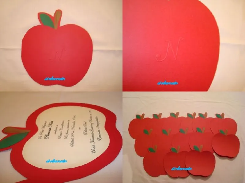 Dulceros de blanca nieves manzana - Imagui