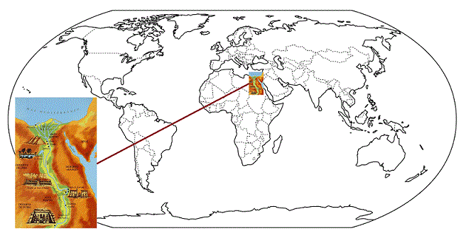 Egipto: Ubicación geográfica | SocialHizo