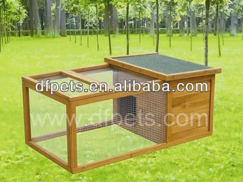ejecutar grandes de madera conejos dfg015 conejeras-imagen-Jaulas ...